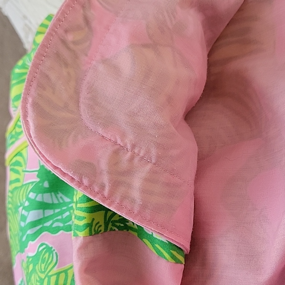 Lilly Pulitzer butterfly and zebra print Mini skirt sz 6 - Picture 5 of 7